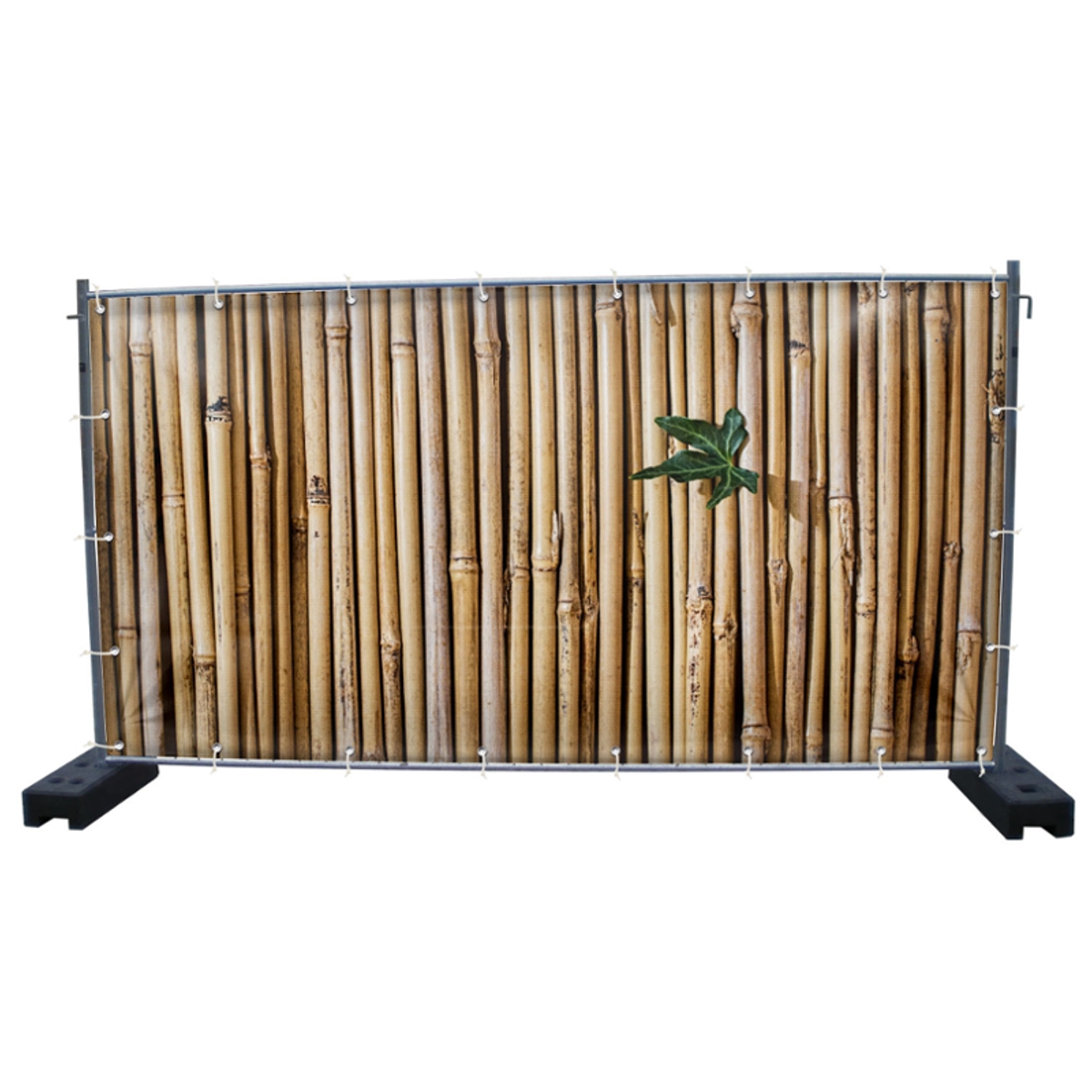 340 x 173 cm | Bambus Bauzaunbanner (3118)