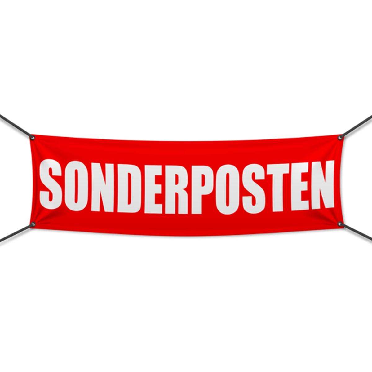 Sonderposten Werbebanner, Banner in 6 Größen (1944)