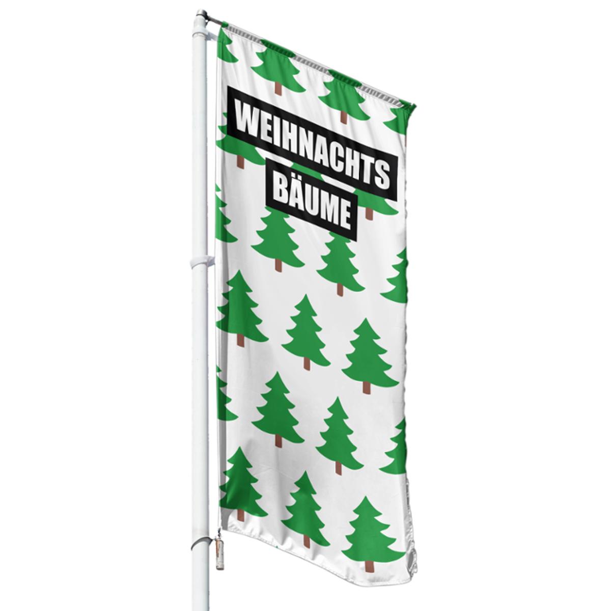 Weihnachtsbäume Hissflagge, Fahne in 6 Größen (2143)