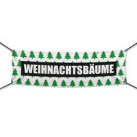 Weihnachtsbäume Werbebanner, Banner in 6 Größen (2143)