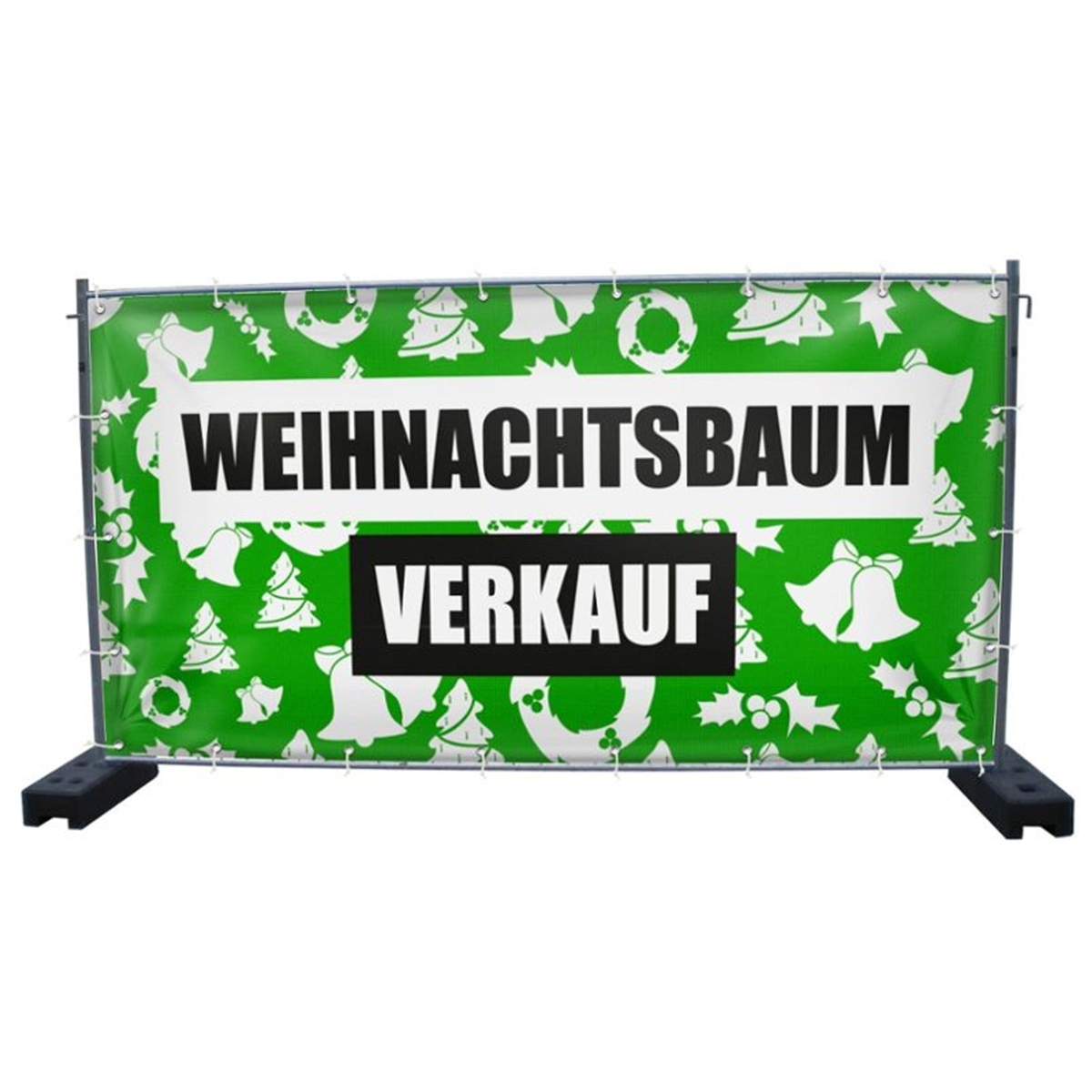 340 x 173 cm | Weihnachtsbaumverkauf Bauzaunbanner (2140)