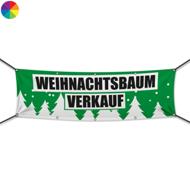 Weihnachtsbaumverkauf Werbebanner, Banner in 6 Größen (1733)